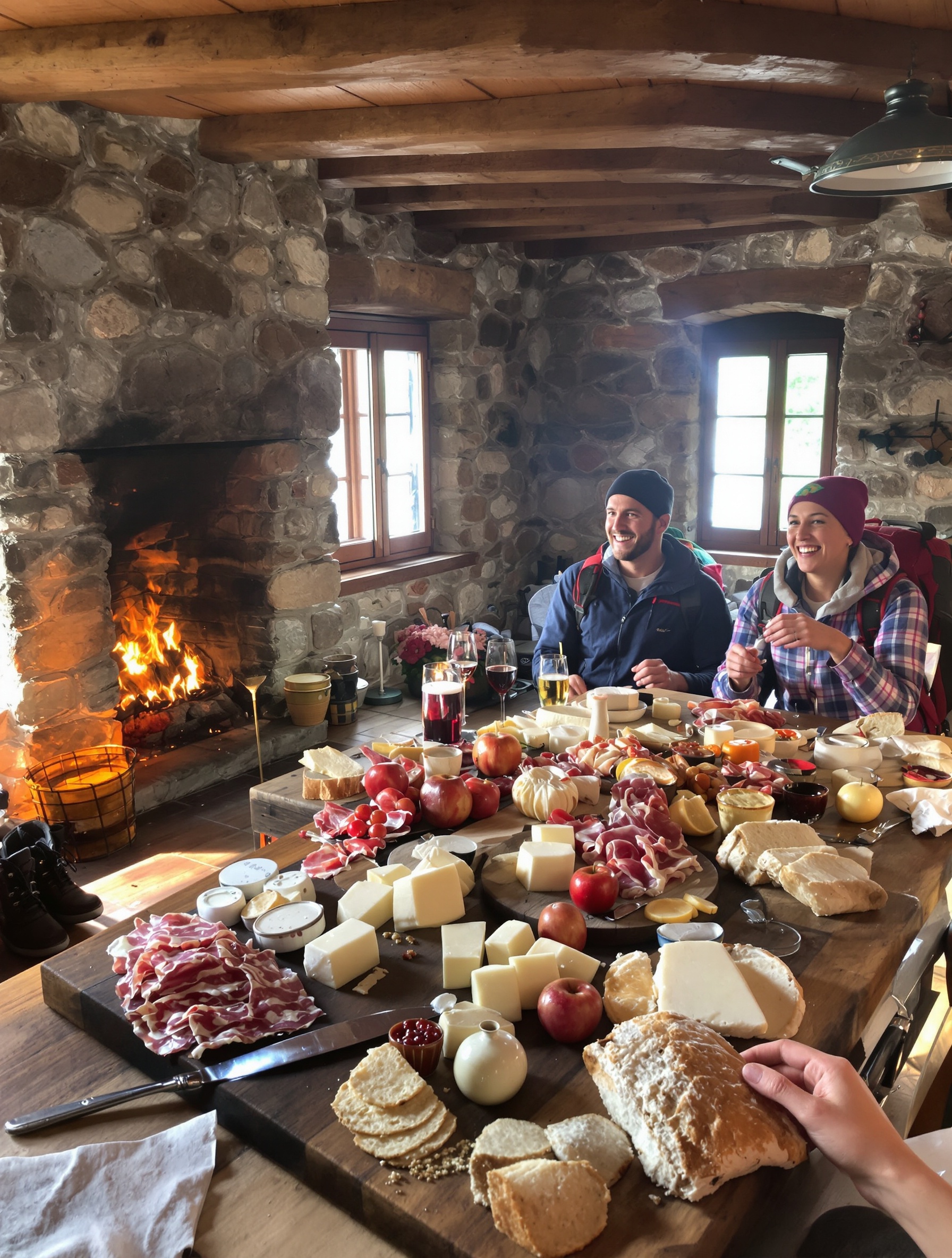 Ambiance chaleureuse Auberge Col de Bavella