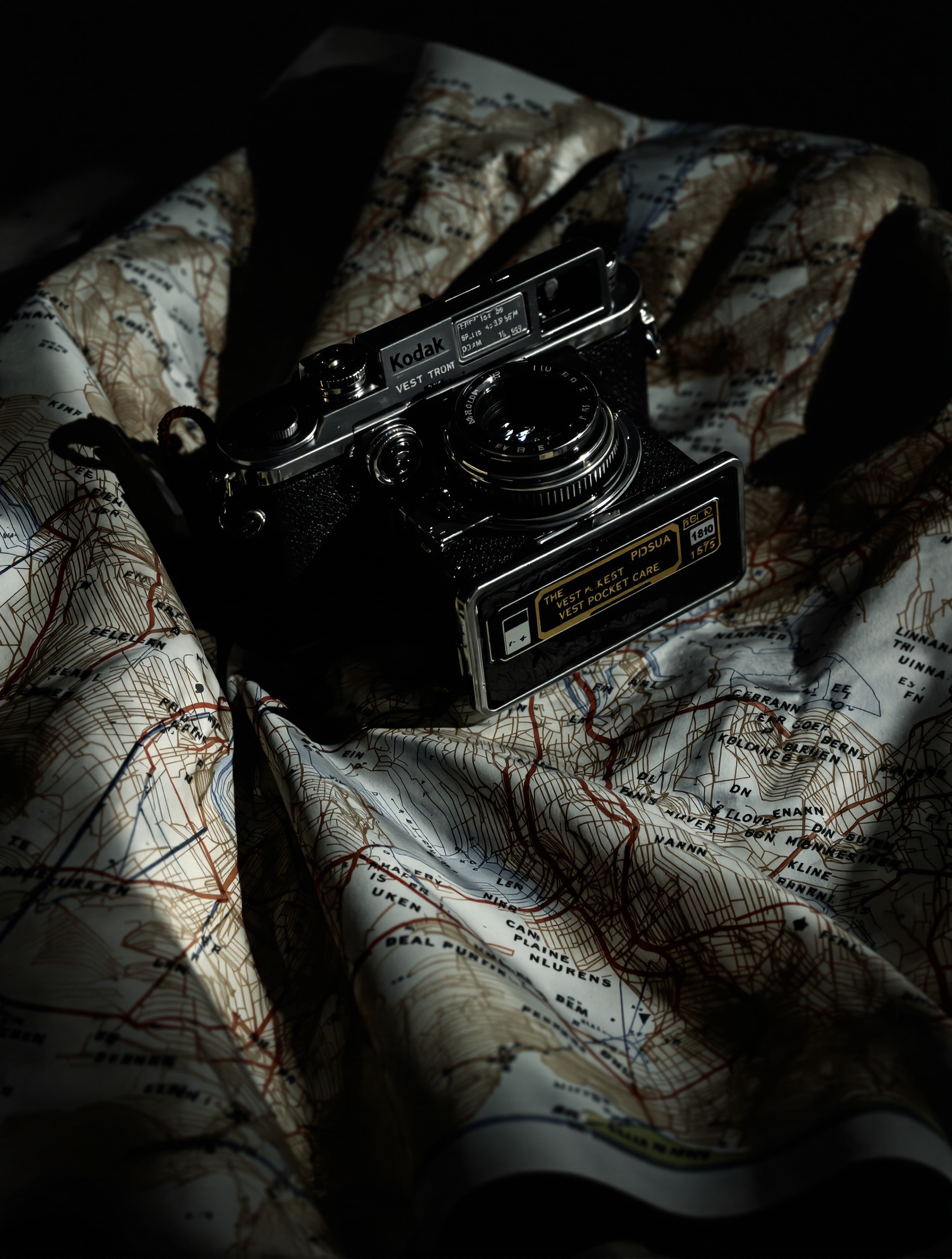 Appareil photo Kodak Vest Pocket, symbole de la quête dans Le Sommet des Dieux.