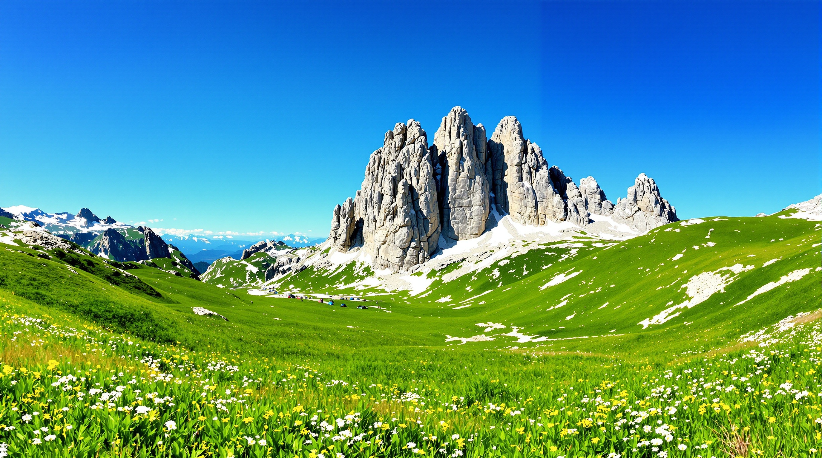 Panorama Pointe-Percée été alpages Grand Bornand