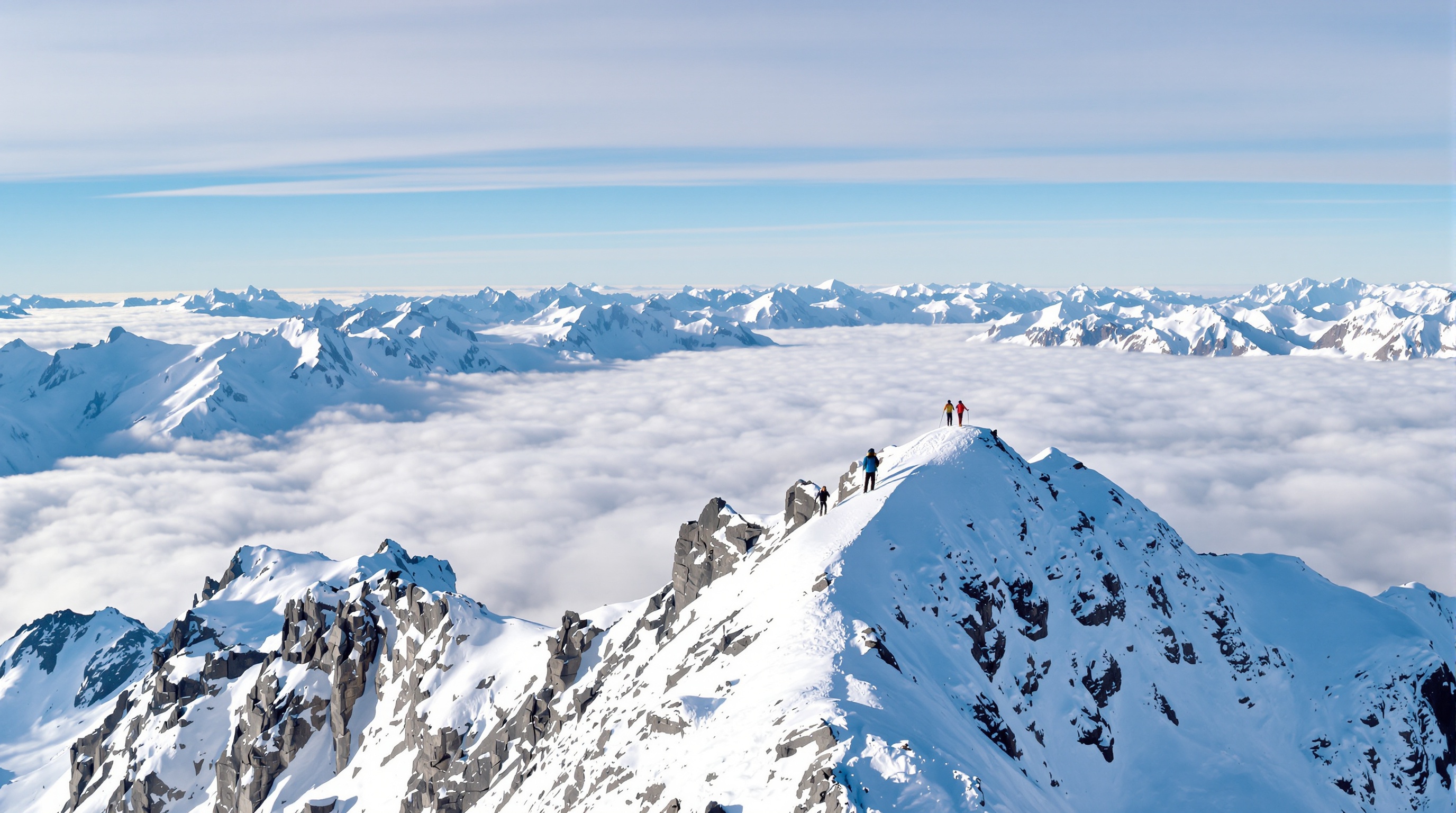 Illustration du panorama en altitude dans le secteur de la Pointe de la Masse